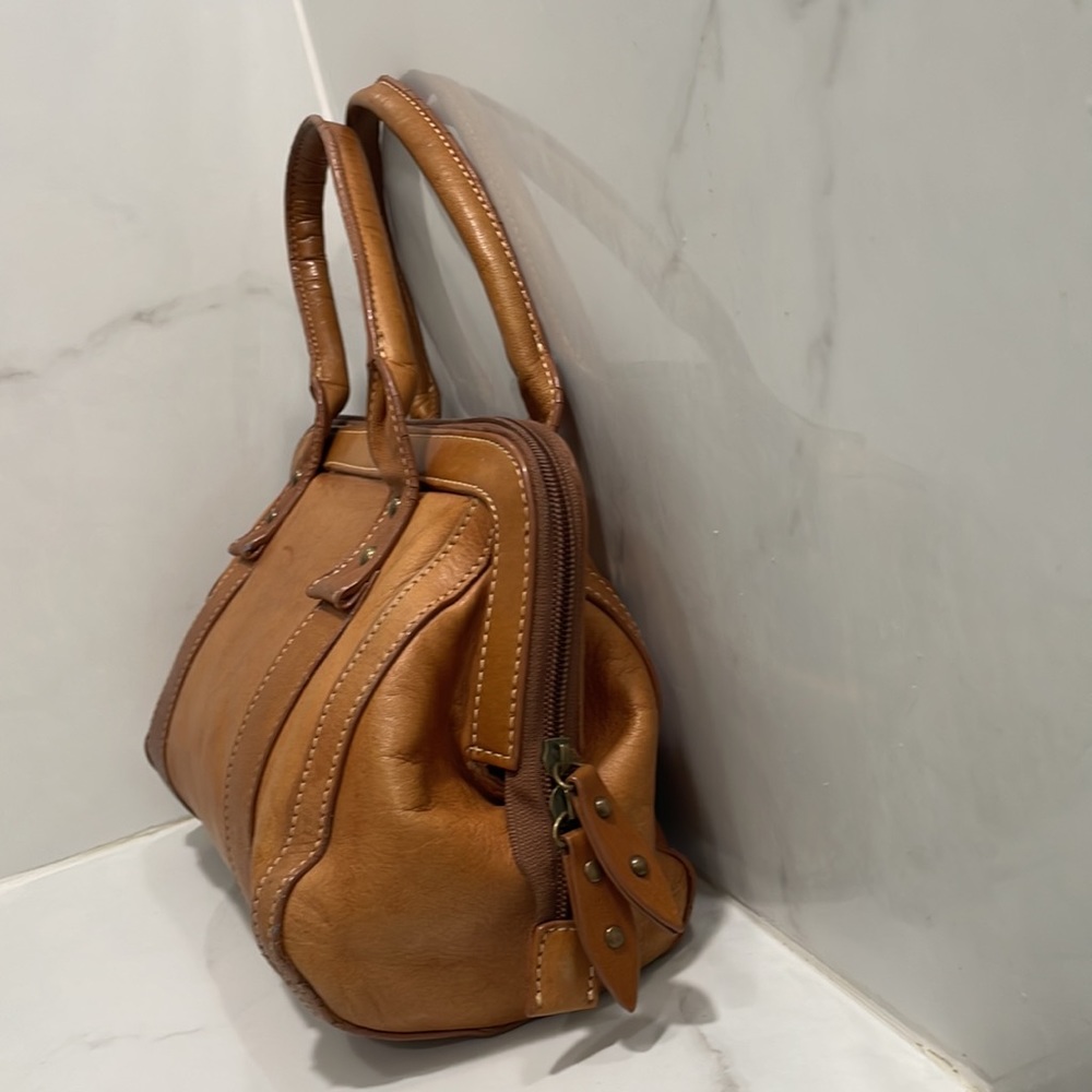 Brown Leather Handbag - Picture 6 of 13